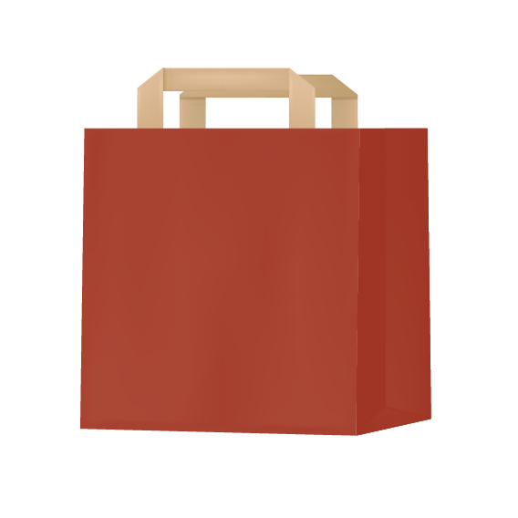 RED TAPE CARRIER BAG 46X18X49CM (200)